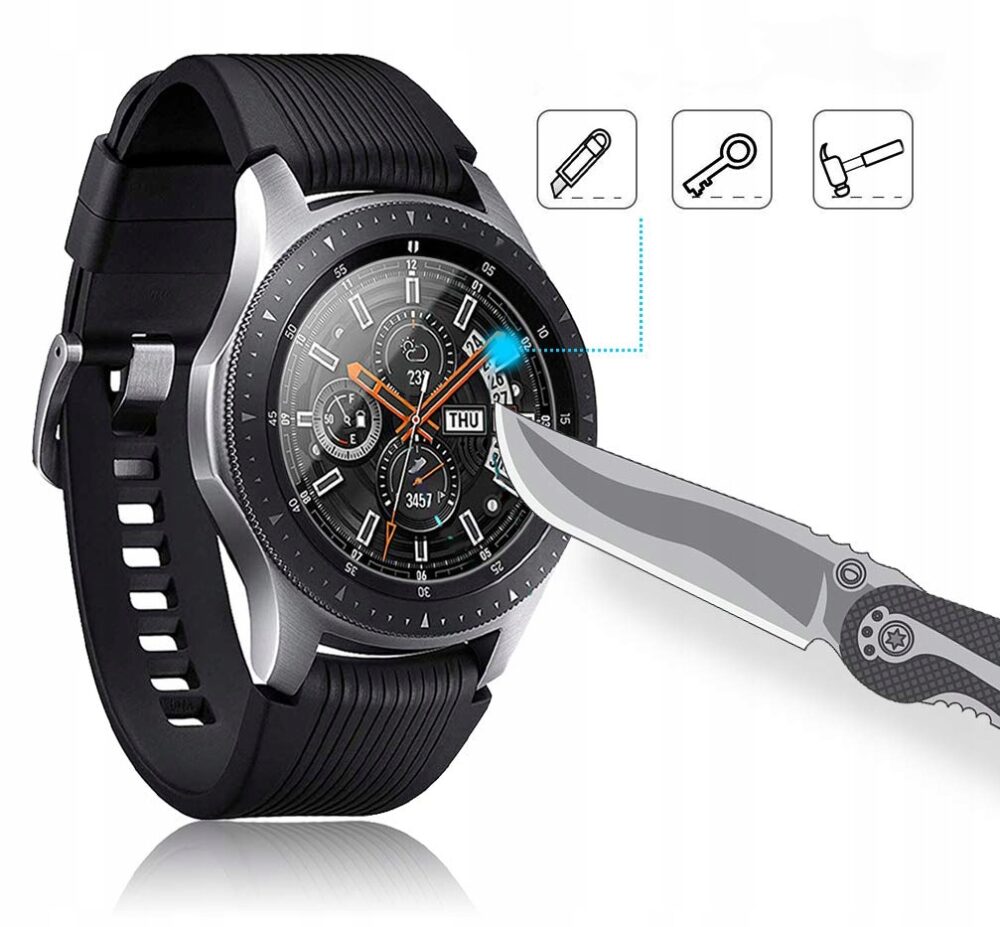 Folia hydrożelowa do Huawei Watch GT 2 Pro ochronna na ekran 2 sztuki - obrazek 3