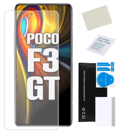 Folia ochronna hydrożelowa do XIAOMI POCO F3 GT na ekran mocna trwała TPU