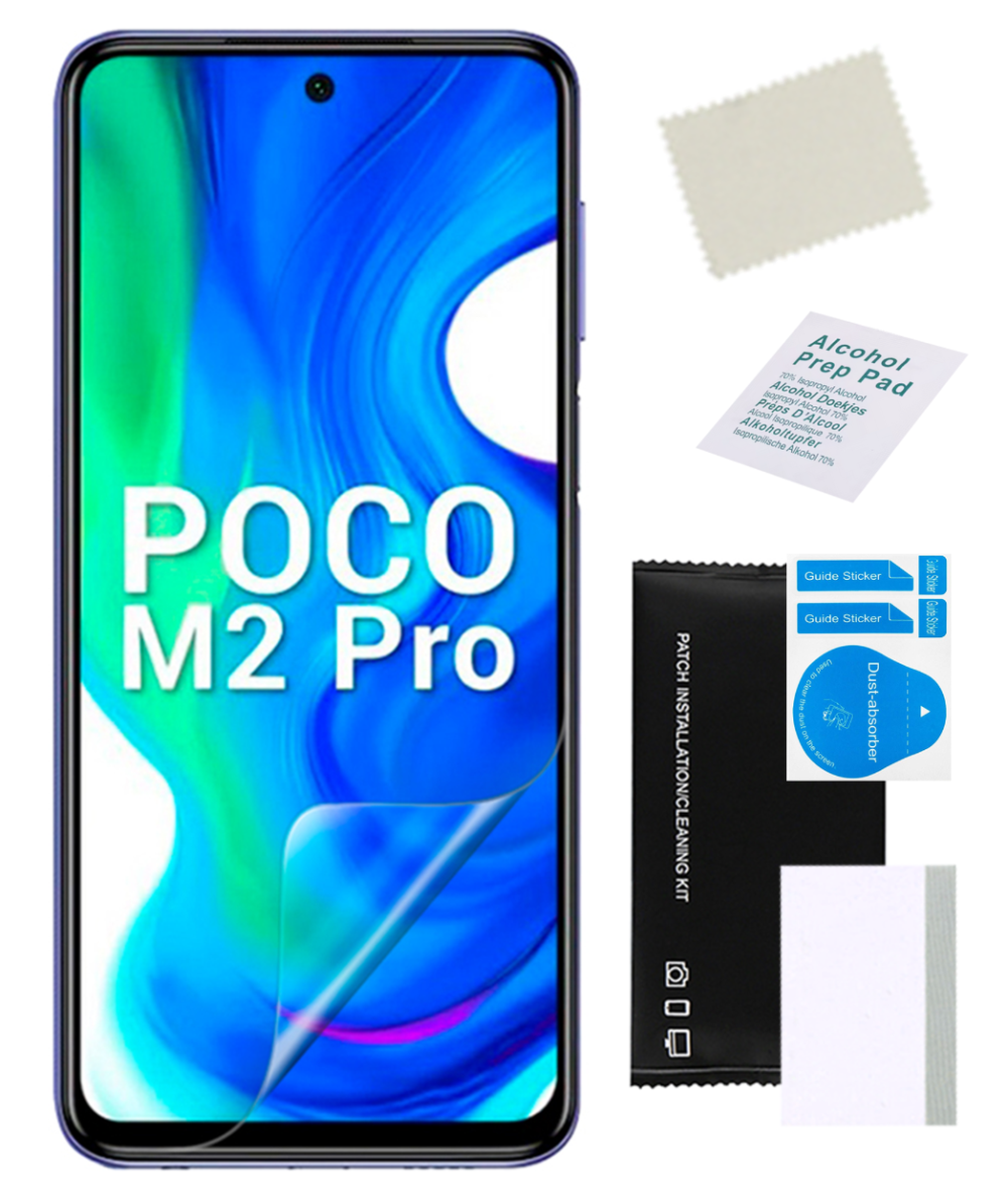 Folia ochronna hydrożelowa do XIAOMI POCO M2 PRO na ekran wytrzymała TPU