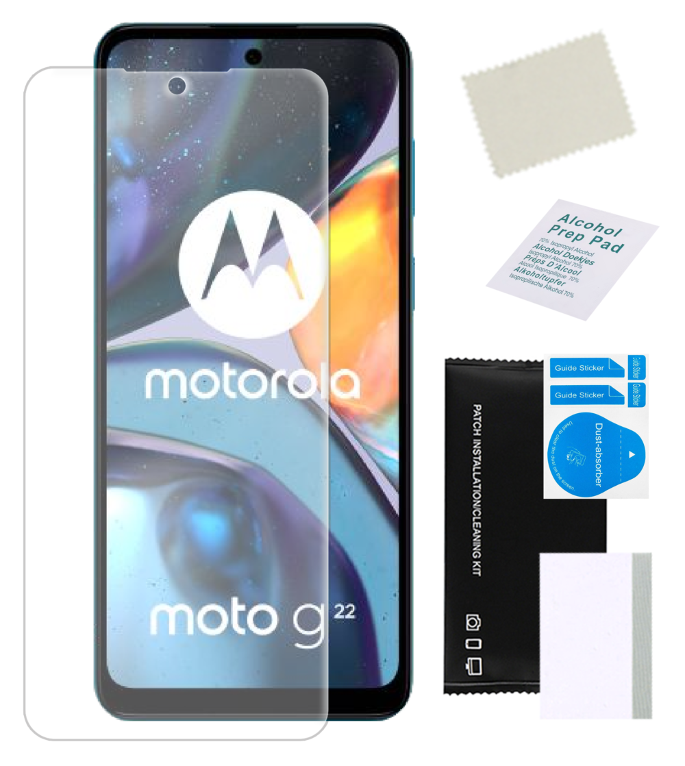 Folia ochronna hydrożelowa do MOTOROLA MOTO G22 na ekran trwała szkło TPU