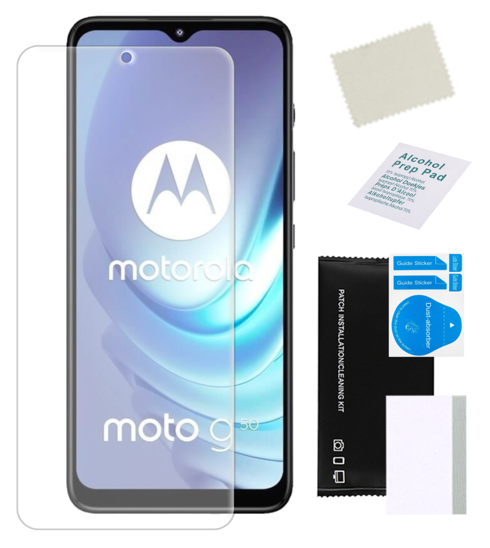 Folia ochronna hydrożelowa do MOTOROLA MOTO G50 na ekran trwała szkło TPU