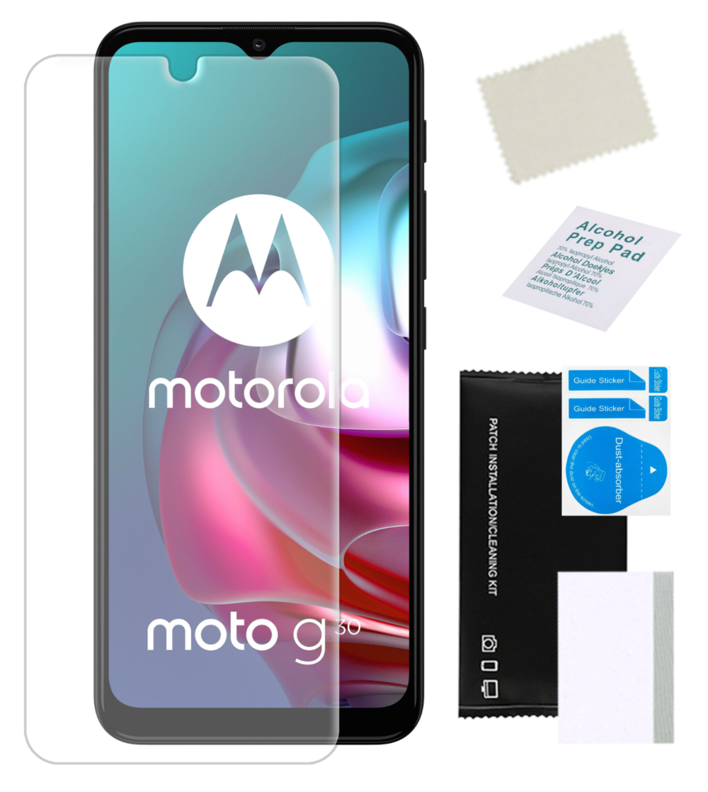 Folia ochronna hydrożelowa do MOTOROLA MOTO G30 na ekran trwała szkło TPU