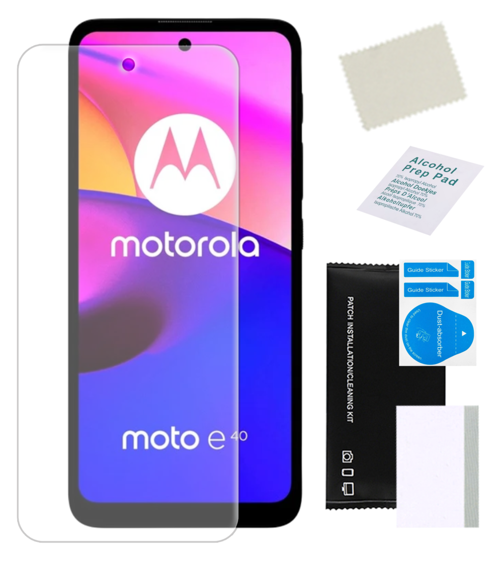 Folia ochronna hydrożelowa do MOTOROLA MOTO E40 na ekran trwała szkło TPU